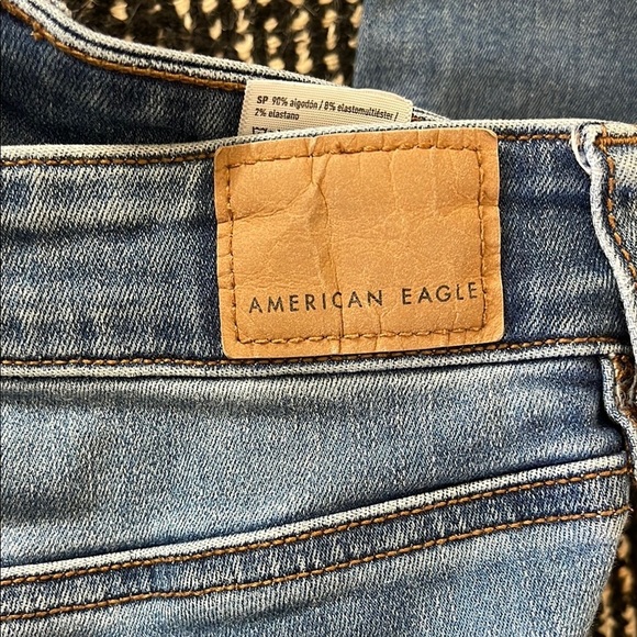 American Eagle Outfitters Blue Skinny Jeans Versatile Style - Picture 6 of 7